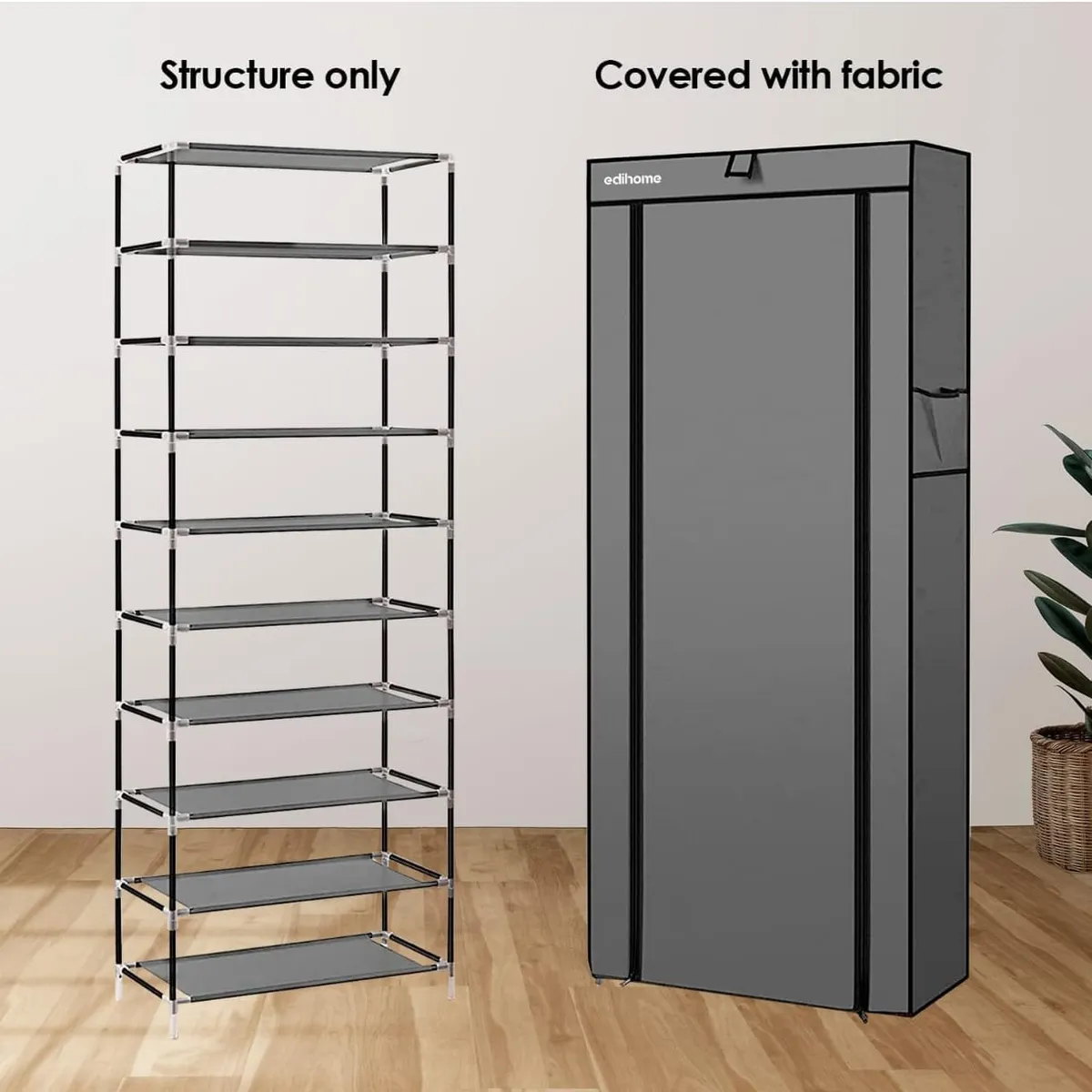 GENERICO - Organizador Zapatero 10 Niveles