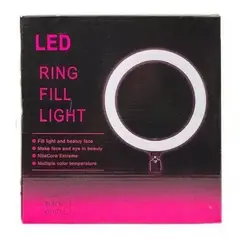 GENERICO - Aro De luz Led 16 Cm Anillo de Luz Con Tripode Ajustable