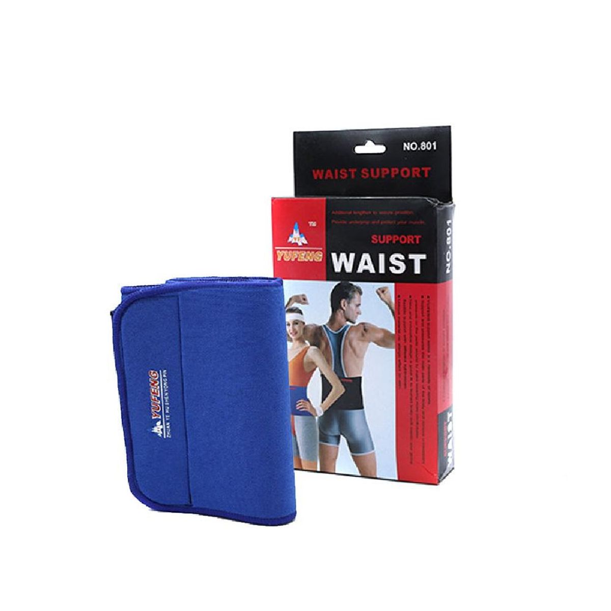 GENERICO - Faja de Soporte Cintura  Espalda Yufeng No801 PA-K2E1