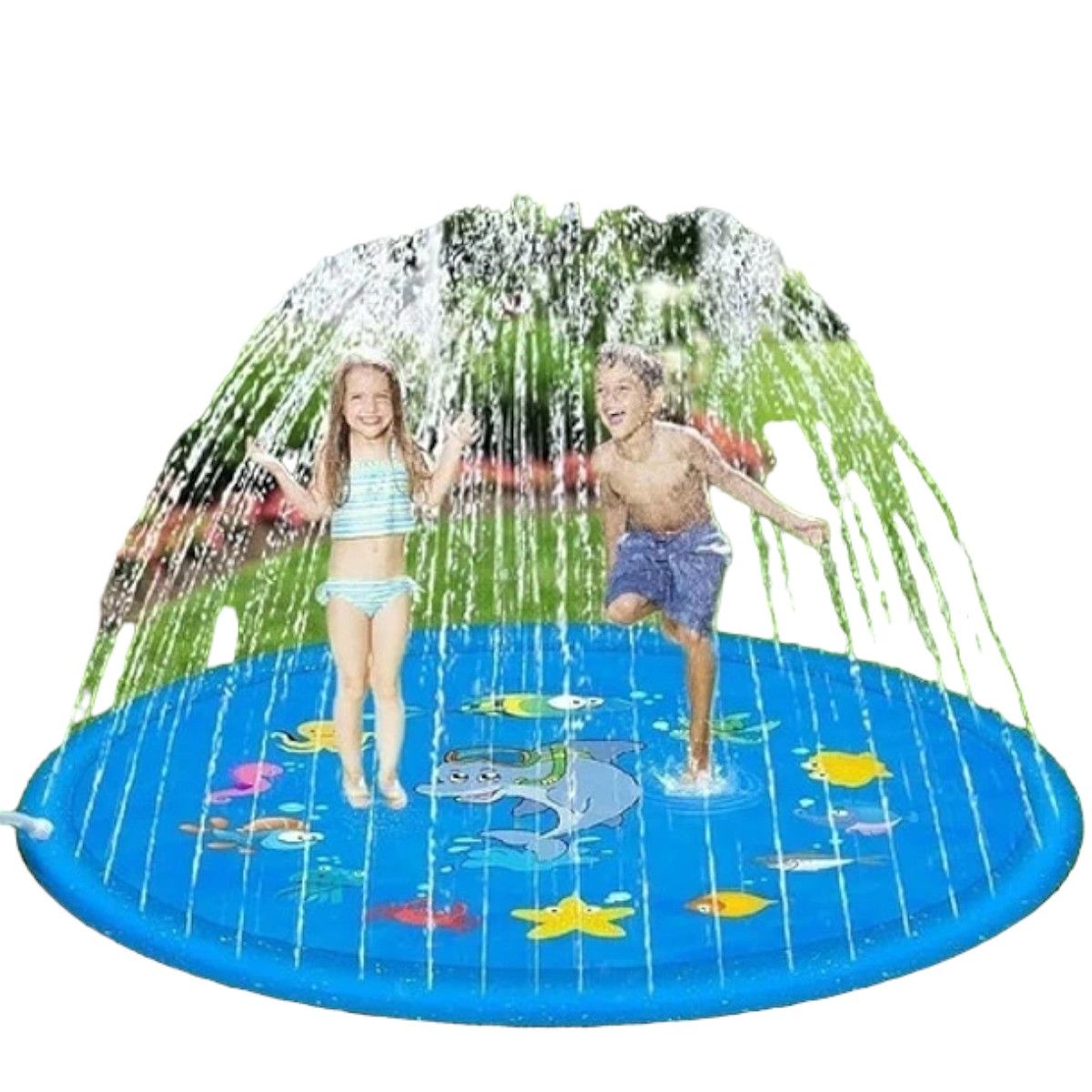 GENERICO - PISCINA INFLABLE ALFOMBRA TIPO FUENTES