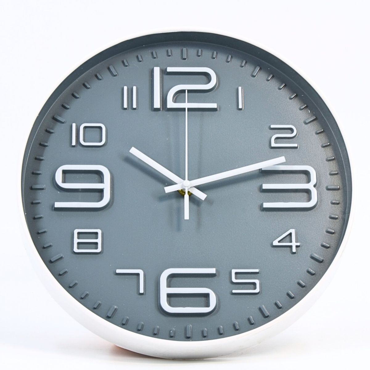 HOMESTAR - Reloj Mural Moderno de Números Grandes 3D - 30 cm Estilo Minimalista