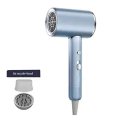 DANWEILE - Secador de pelo doméstico de secado rápido con iones negativos - azul