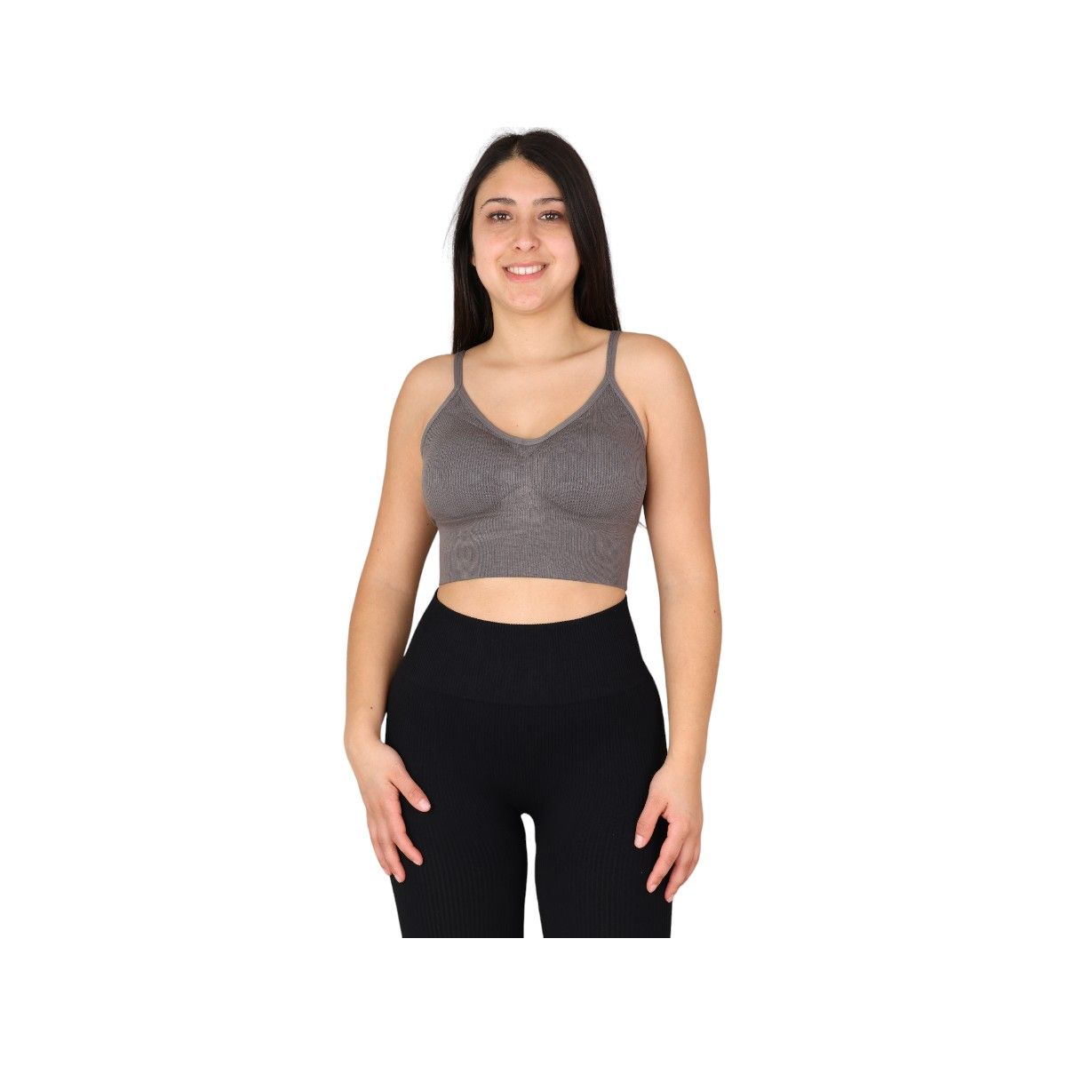 GENERICO - Sosten Deportivo Elasticado Peto Sujetador Fitness