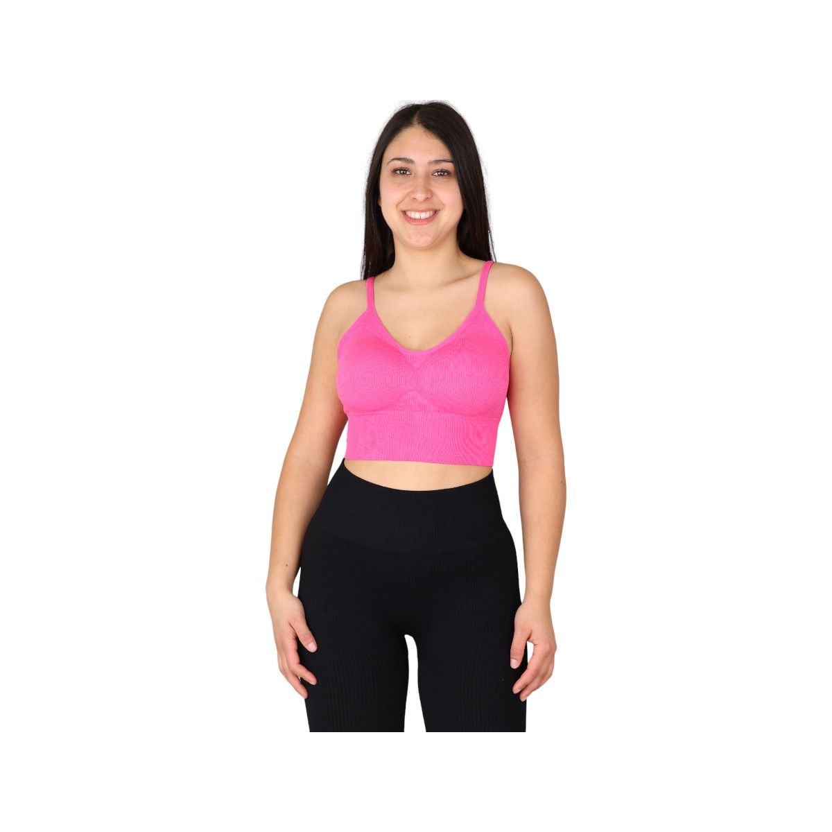 GENERICO - Sosten Deportivo Elasticado Peto Sujetador Fitness
