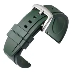 R24 - Correa Reloj Caucho Fkm Fj2 Variedad Colores 20mm 22mm