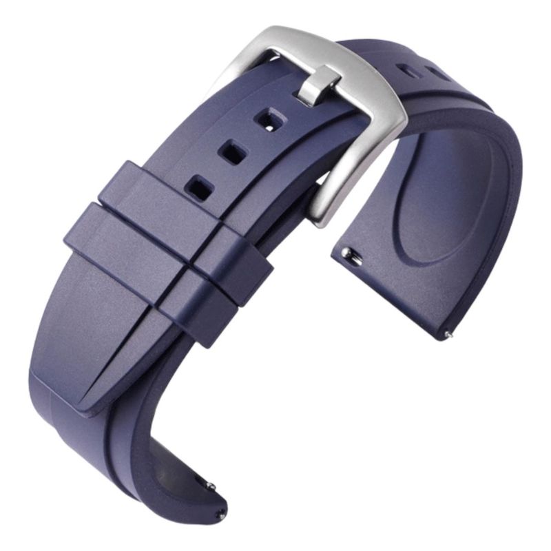 R24 - Correa Reloj Caucho Fkm Fj2 Variedad Colores 20mm 22mm