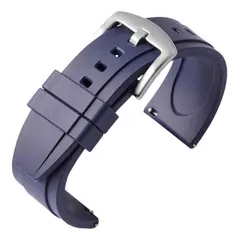 R24 - Correa Reloj Caucho Fkm Fj2 Variedad Colores 20mm 22mm