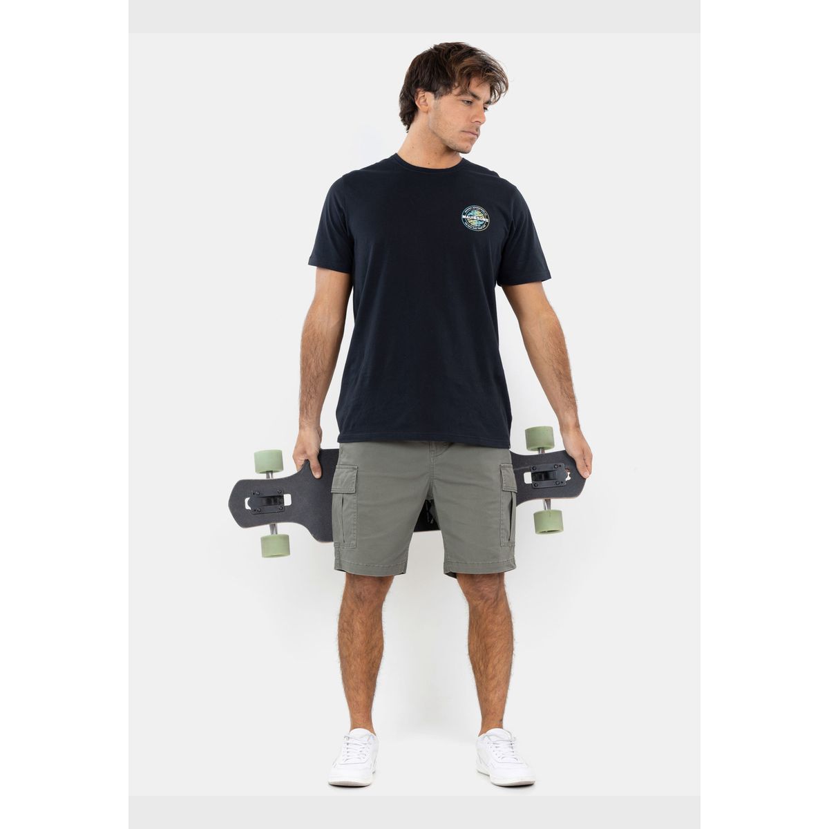 MAUI AND SONS - Bermuda Jogger Minute Verde Hombre Maui And Sons