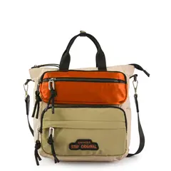 AMPHORA - Cartera Bandolera ana luisa mediana beige