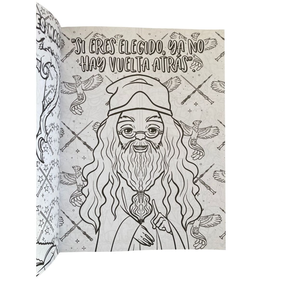 VERTICE - Harry Potter - Juegos mágicos - Libro para colorear