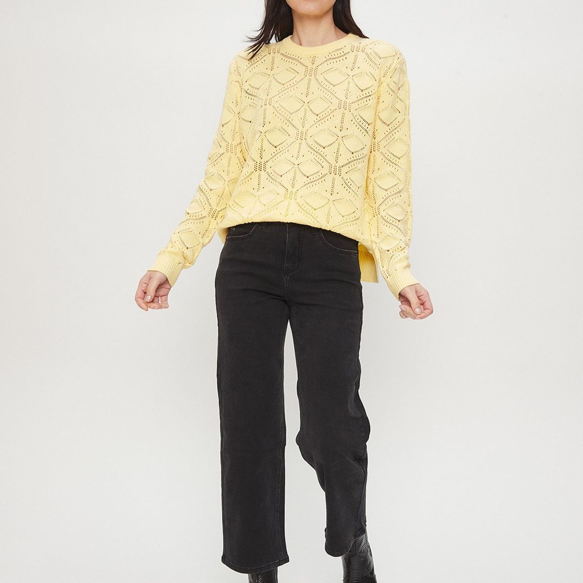 ASH - Sweater Amarillo Mujer Ash