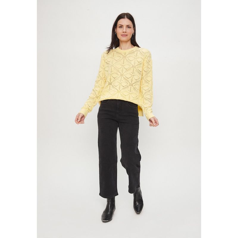 ASH - Sweater Amarillo Mujer Ash