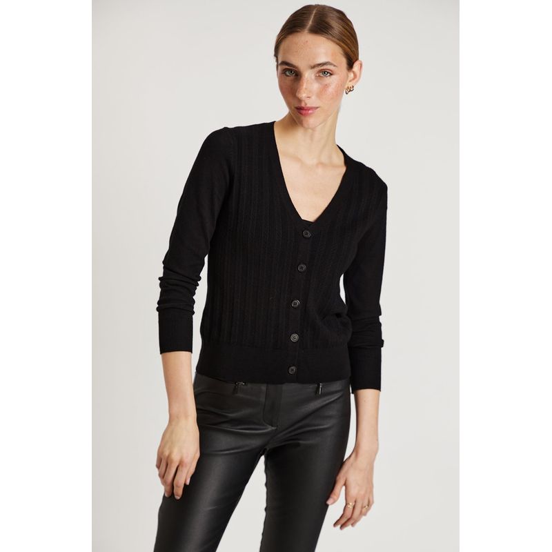 IO - Sweater Negro Mujer Io