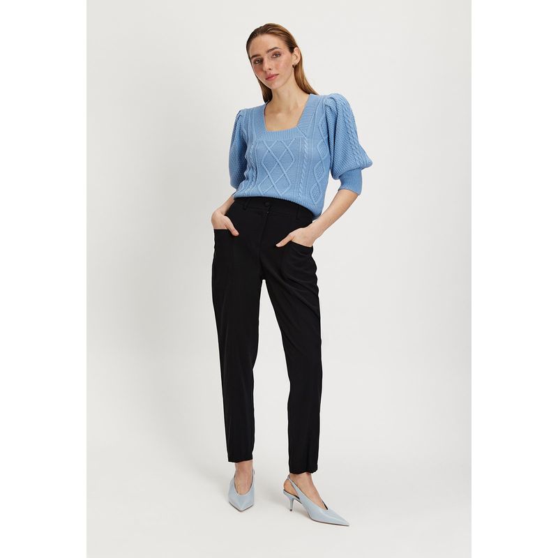 IO - Pantalon Liso Negro iO