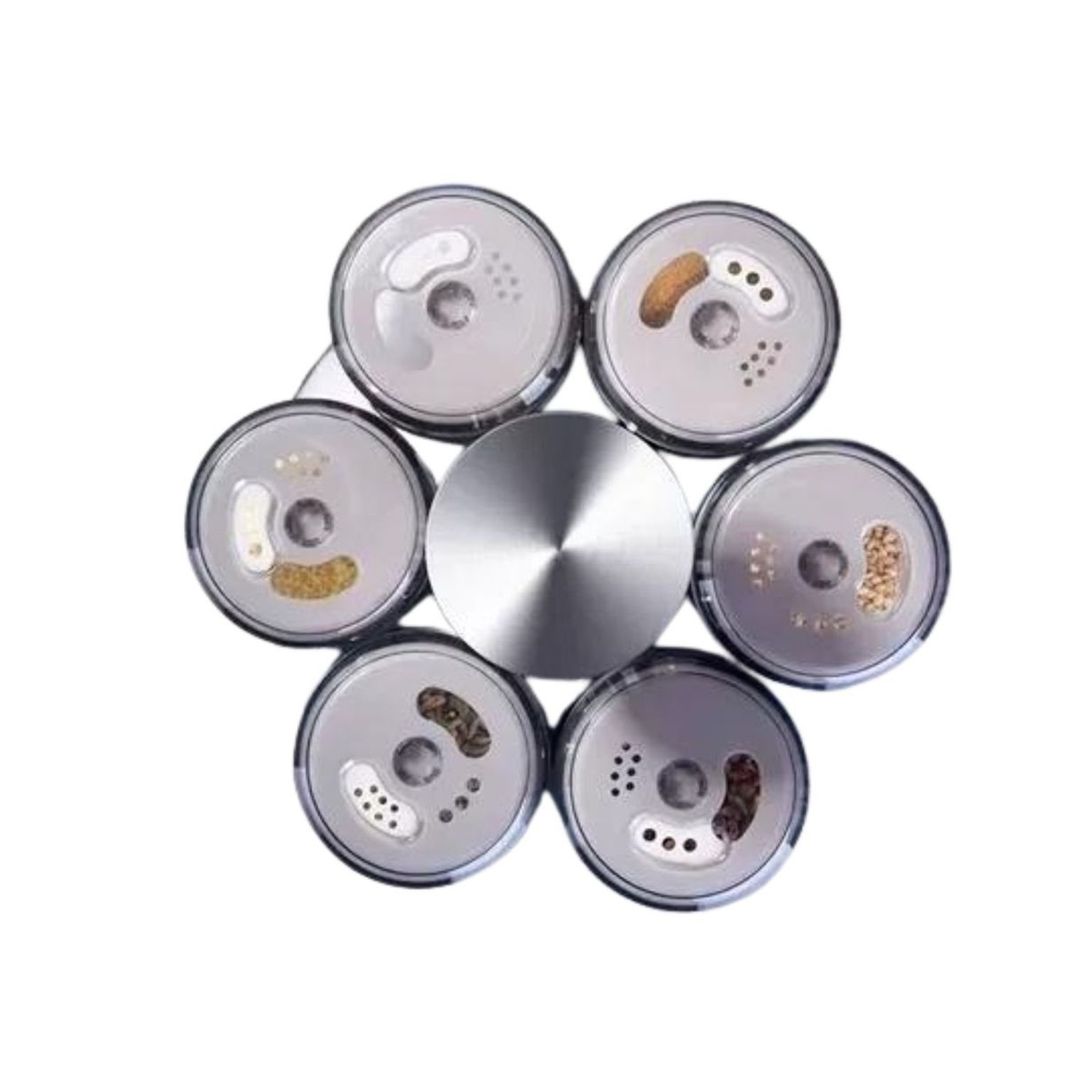 GENERICO - Especiero Condimentador Organizador Especias Giratorio 360°