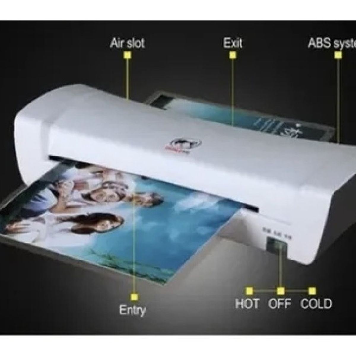 GENERICO - Termolaminadora Plastificadora A4 Frio Y Caliente