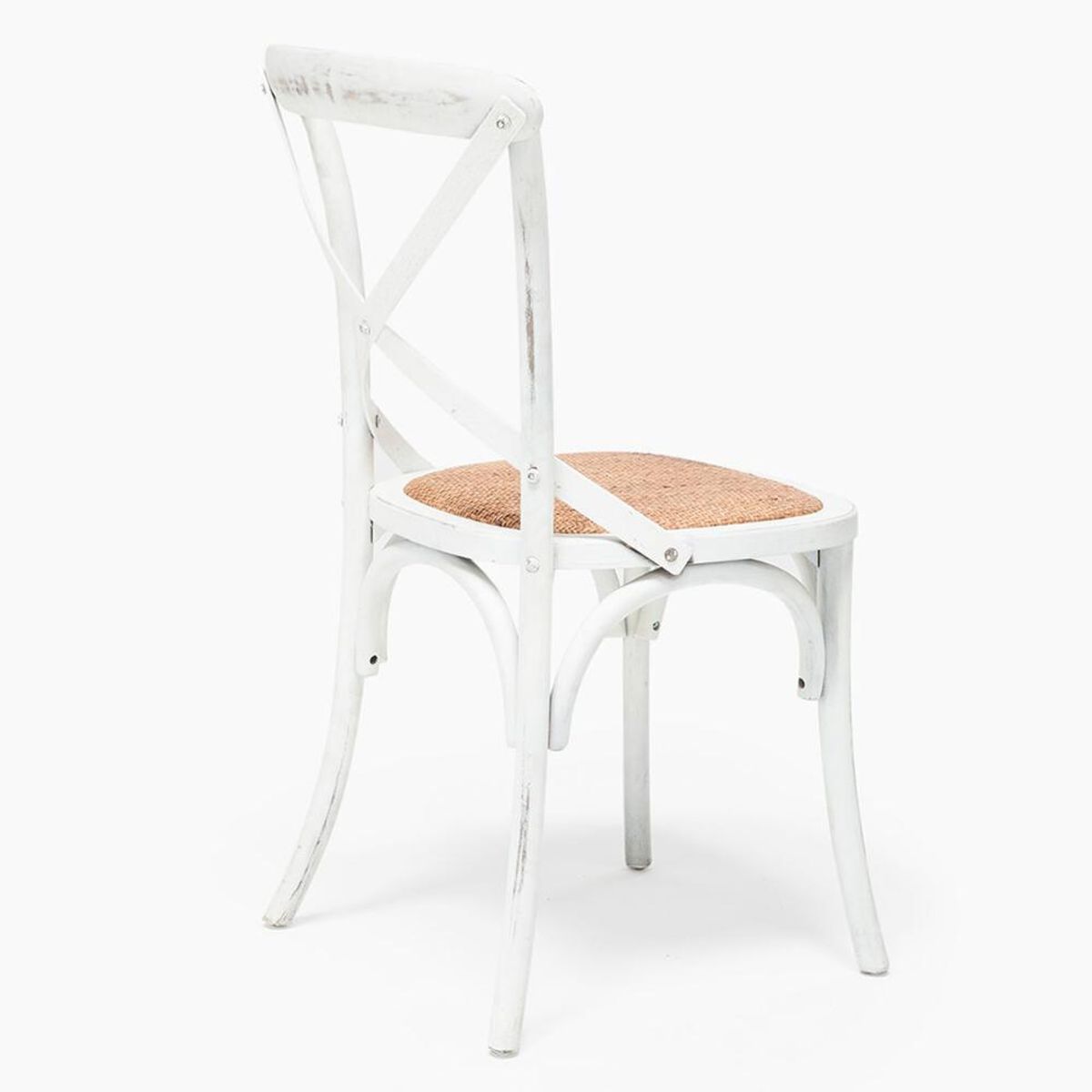 SPAZZIO - Kit 6 sillas Retro blancas