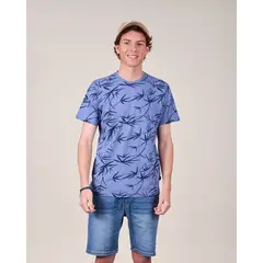 POLEMIC - Polera Print procesada Junior -