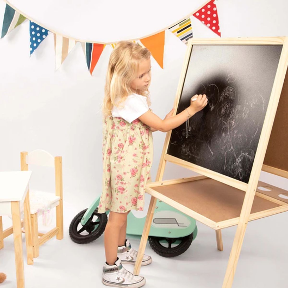 KIDSCOOL - Pizarra De Madera Craft