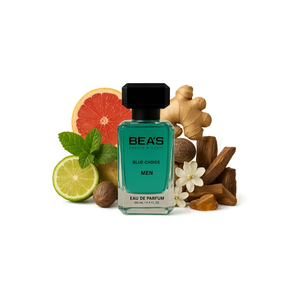 BEAUTY AND SCENTS - PERFUME BEAS BLUE CHOICE EDP 100ML HOMBRE