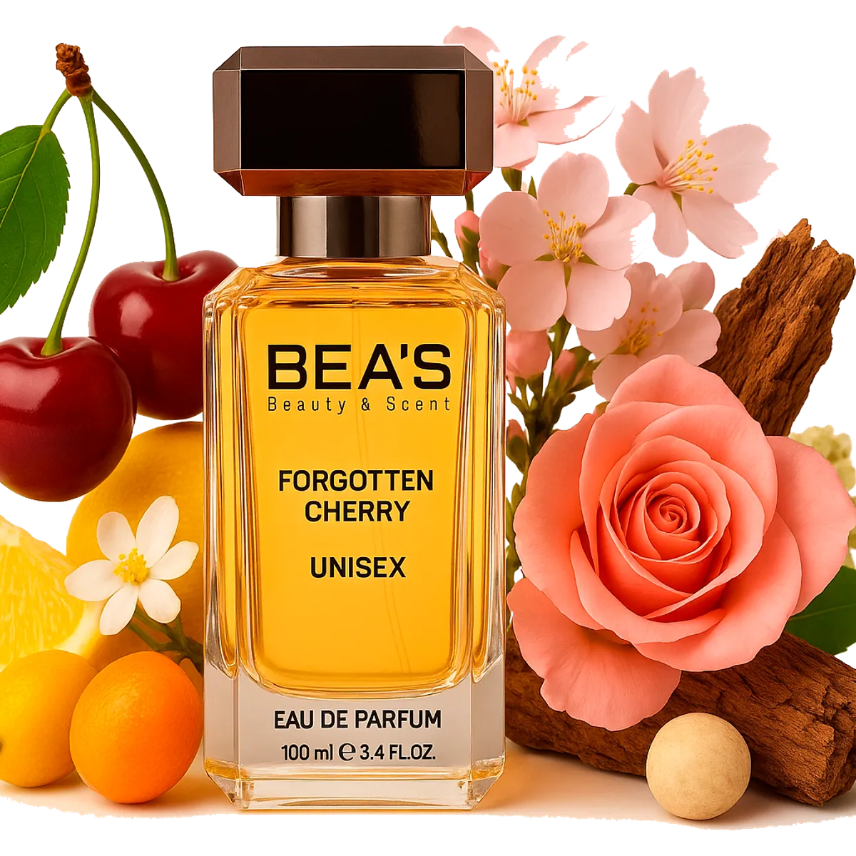 BEAUTY AND SCENTS - PERFUME BEAS FORGOTTEN CHERRY EDP 100ML UNISEX