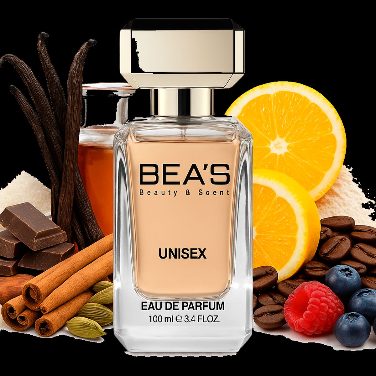BEAUTY AND SCENTS - Perfume Beas Cookie Monster  Unisex Edp 100 Ml