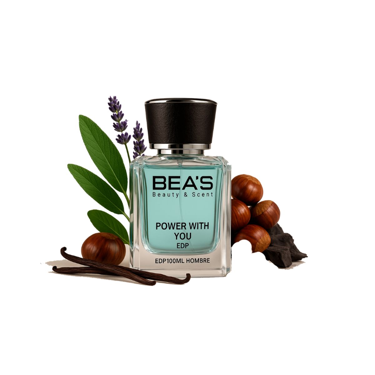 BEAUTY AND SCENTS - PERFUME BEAS POWER WITH YOU EDP 100ML HOMBRE