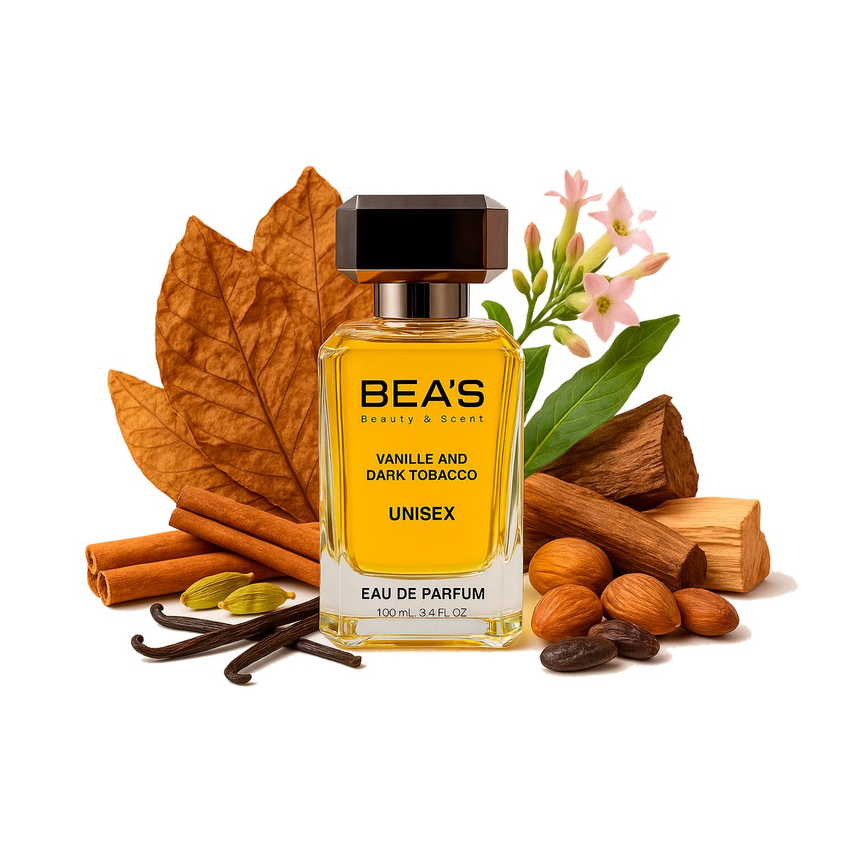 BEAUTY AND SCENTS - PERFUME BEAS VANILLE AND DARK TAB. EDP 100ML UNISEX
