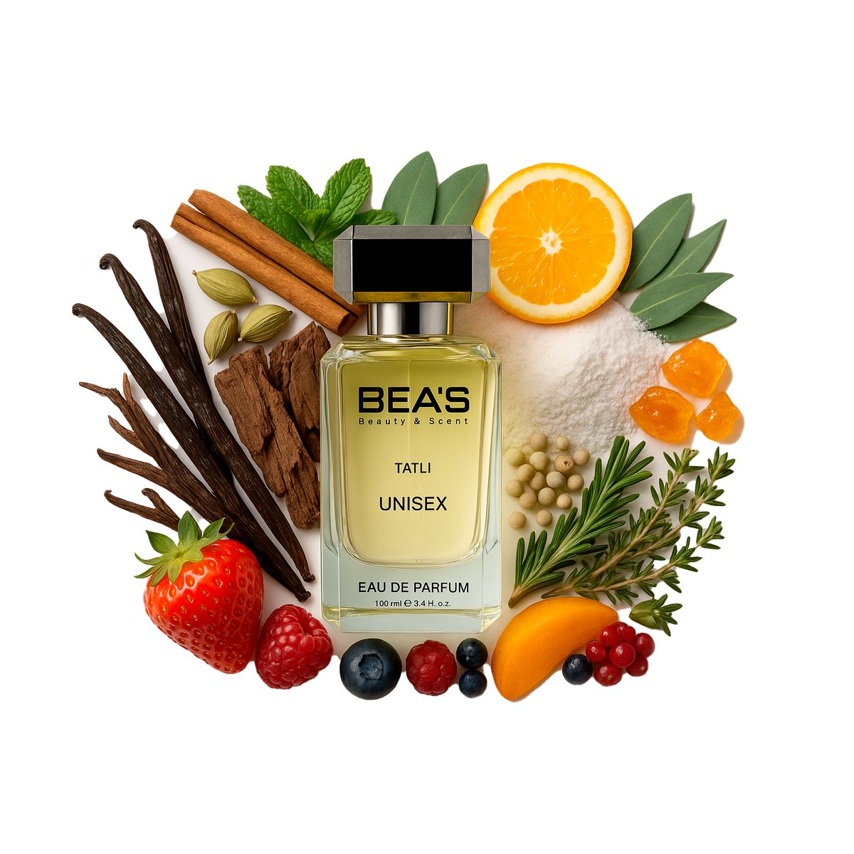 BEAUTY AND SCENTS - PERFUME BEAS TATLI EDP 100ML UNISEX