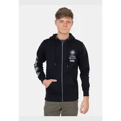 RIP CURL - Poleron FZ Sun Wave Negro Infantil