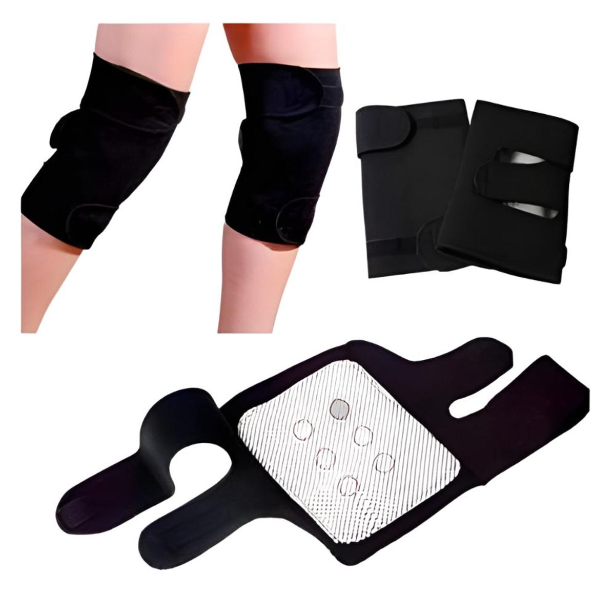 GENERICO - Rodilleras Ortopédica con apoyo y Velcro  PA-K1E5