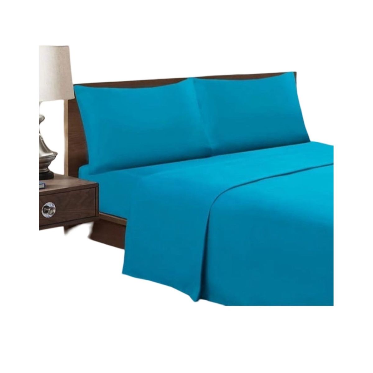 GENERICO - Sábanas Confort de 144 Hilos - 2 Plazas C4