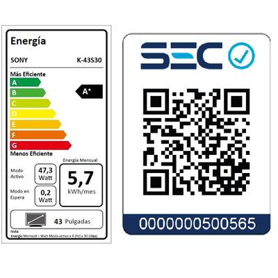 Imagen 2 del producto LED Smart TV 43"" Bravia 3 K-43S30