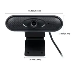 GENERICO - Webcam Q6 full HD 720P USB mic