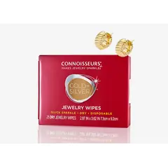 GENERICO - Set limpia joyas de oro y plata Paños de pulir Connoisseurs