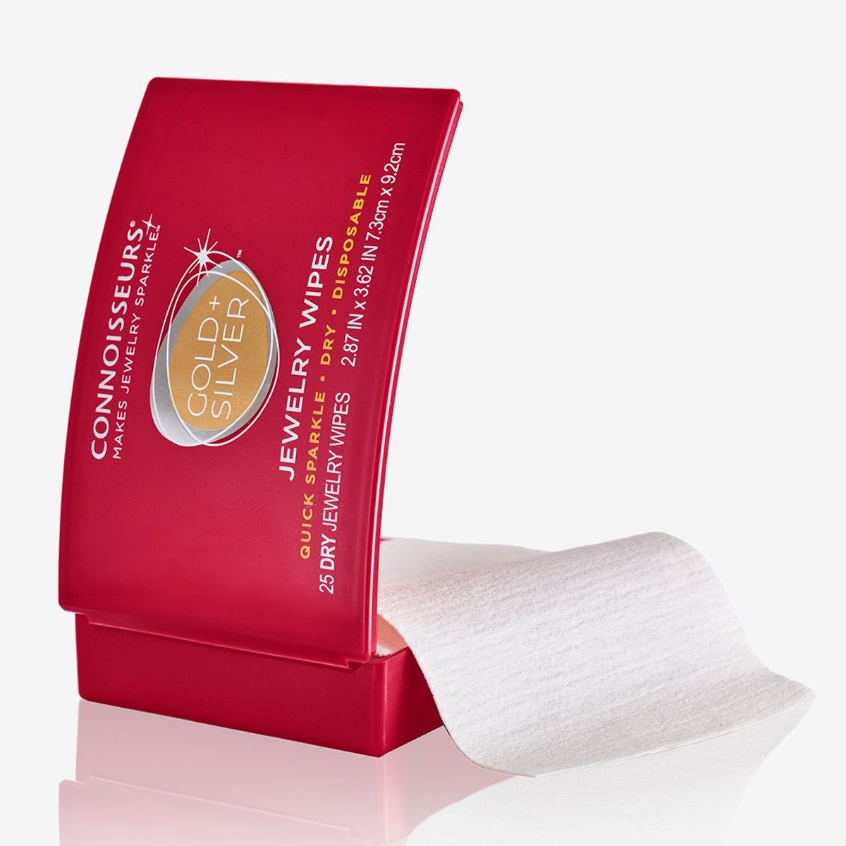 GENERICO - Set limpia joyas de oro y plata Paños de pulir Connoisseurs