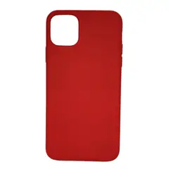 GENERICO - Funda de Silicona Rojo Para Iphone 11 Pro Max