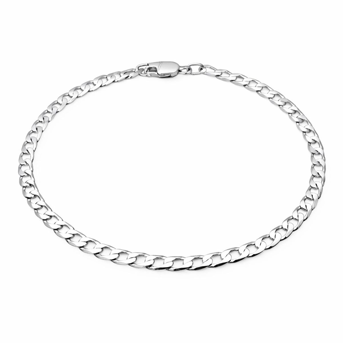 JOYAS MYTOKE - Pulsera Grumet Hombre Juvenil Unisex Plata Fina 925