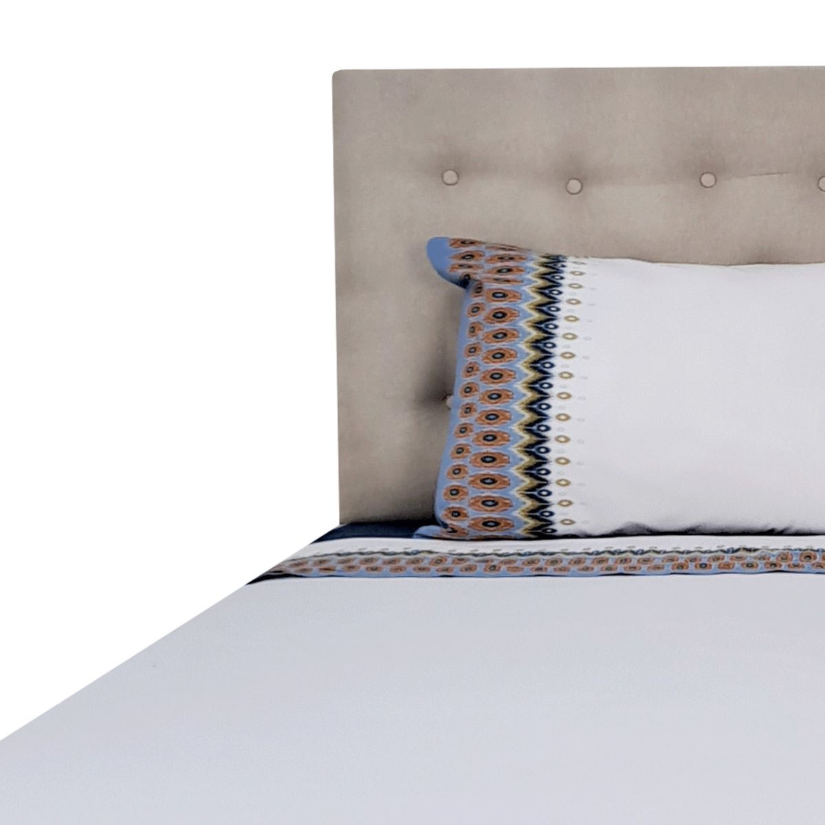 CHANTILLY - Sábanas 144H Estampadas Etnico Frio King CHANTILLY