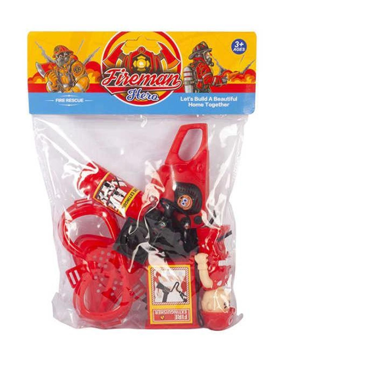 GENERICO - Set Juguete De Bomberos