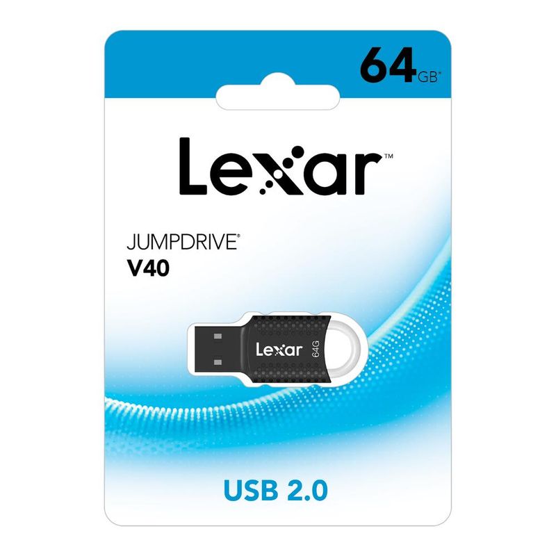 LEXAR - PENDRIVE LEXAR 64GB V40 USB 20