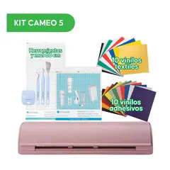 SILHOUETTE - Cameo 5 Rosada + Insumos + Herramientas