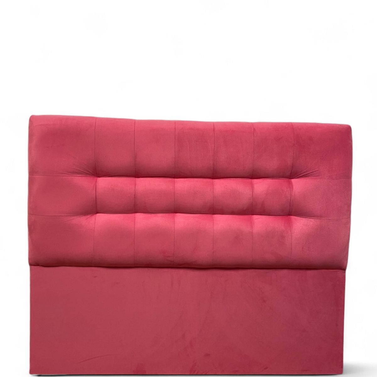 GENERICO - Respaldo De Cama 2 Plazas Valencia Felpa Rosado