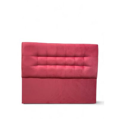 Imagen 2 del producto Respaldo De Cama 2 Plazas Valencia Felpa Rosado