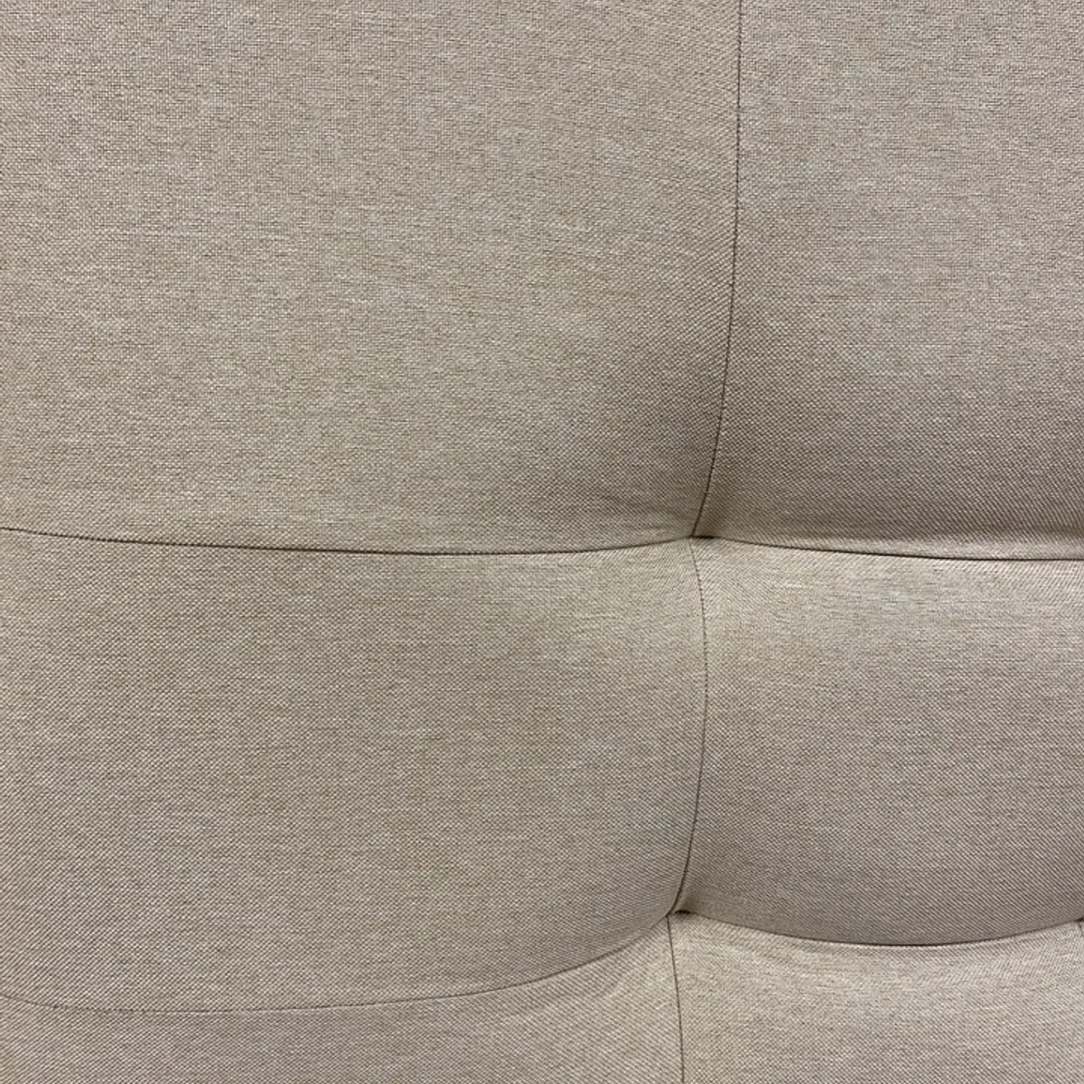 GENERICO - Respaldo De Cama 2 Plazas Valencia Tela Lino Beige