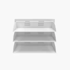 FORM OFFICE - Bandeja Triple Porta Documentos Colgante Blanco Form
