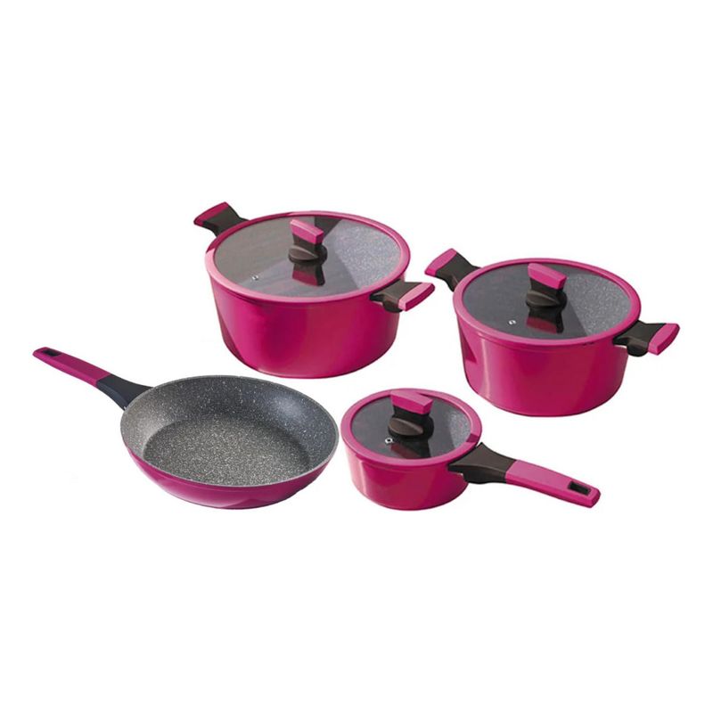 KITCHENWARE - Bateria De Cocina 7 Piezas Soho Cherry Kitchenware