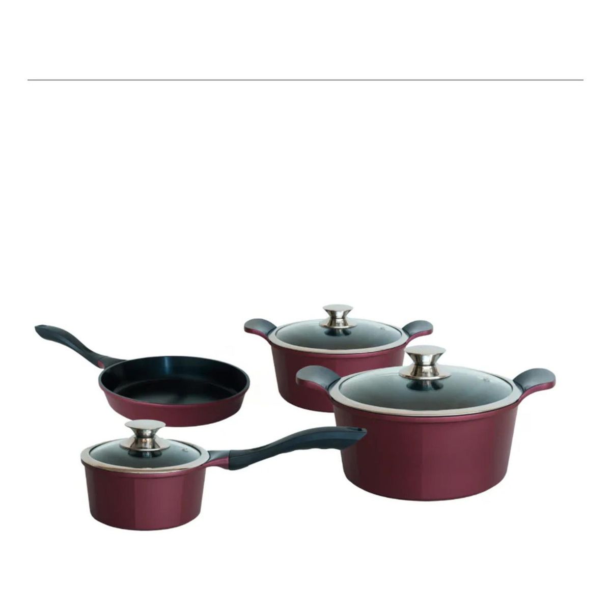 KITCHENWARE - Bateria De Cocina 9 Piezas Berries Kitchenware