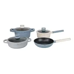 KITCHENWARE - Bateria De Cocina 9 Piezas Chelsea Mixta