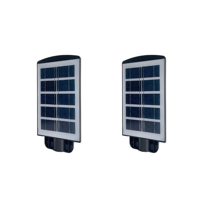 PRO OUTDOOR - Pack 2 Luminaria Led 50 W Solar Contra Agua